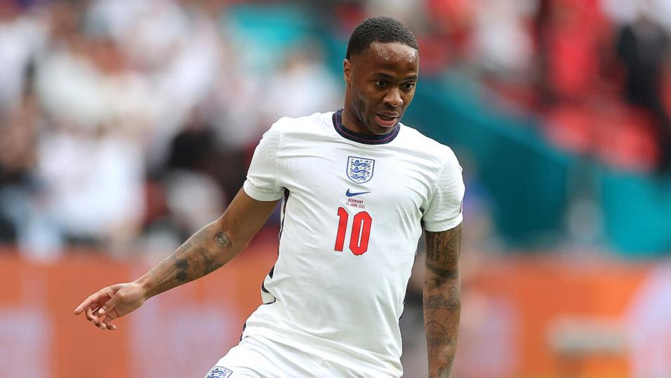 England forward - Raheem Sterling